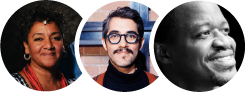 Maia Lekow, Carlos López Estrada and Ken Oloo